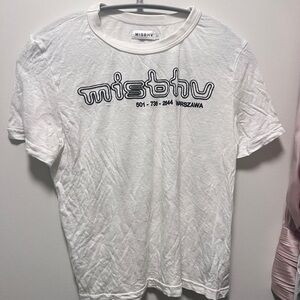 Misbhv woman’s cropped tee S very light material